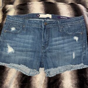 Vigoss Distressed Blue Jean Shorts